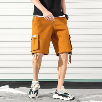 Korea 2020 Summer Men Cargo Shorts Casual Multi Pocket Short Pants Hip Hop Streetwear Punk ROCK Trouers 
Korea 2020 Summer Men Cargo Shorts Casual Multi Pocket Short Pants Hip Hop Streetwear Punk ROCK Trouers