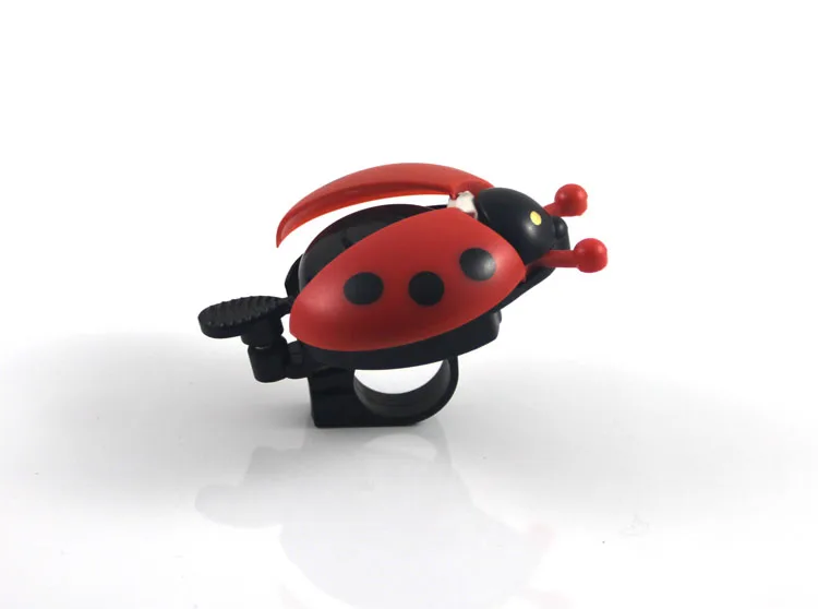 Bicycle Bell Lovely Kids Ladybug Bell Ring Beetle Cartoon Cycling Bell Horn Alarm Scooter Bike Bell Ring Bicycle Accessories