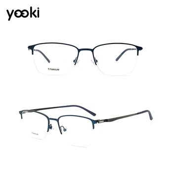 Glasses Frame Men Square Myopia Prescription Eyeglasses Male Titanium Semi Rimless Optical Frames Clear Lens Eyewear P9846
Glasses Frame Men Square Myopia Prescription Eyeglasses Male Titanium Semi Rimless Optical Frames Clear Lens Eyewear P9846