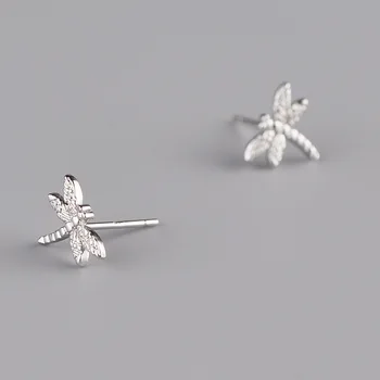 TF-280 Silver Color Prevent Allergy Dragonfly Stud Earrings for Women Girls Fashion Jewelry Pendientes
TF-280 Silver Color Prevent Allergy Dragonfly Stud Earrings for Women Girls Fashion Jewelry Pendientes