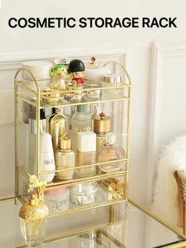 Nordic Gold Glass Makeup Holder Perfume Lipstick Drawer Storage Display Box Face Cream Organizer Rack Cosmetic Nail polish Shelf
Nordic Gold Glass Makeup Holder Perfume Lipstick Drawer Storage Display Box Face Cream Organizer Rack Cosmetic Nail polish Shelf