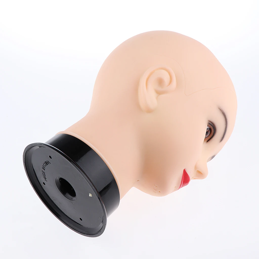 NEW-Mannequin Flat Head Silicone Practice Cosmetology Mannequin Training Head Makeup Massage Practice Head Wig Making NEW-Mannequin Flat Head Silicone Practice Cosmetology Mannequin Training Head Makeup Massage Practice Head Wig Making
