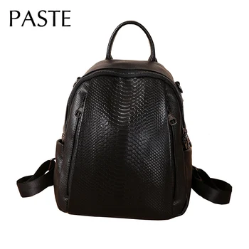 Crocodile Pattern Cow Leather Women's Backpack Lady First Layer Cowhide Fashion Female School Book Bags Black Knapsack
Crocodile Pattern Cow Leather Women's Backpack Lady First Layer Cowhide Fashion Female School Book Bags Black Knapsack