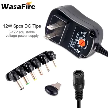 Multifunctional 3-12V Adjuctable Power Supply EU/UK Plug Smart Battery Charger with 6pcs DC Tips for Led Flashlight Headlamp
Multifunctional 3-12V Adjuctable Power Supply EU/UK Plug Smart Battery Charger with 6pcs DC Tips for Led Flashlight Headlamp
