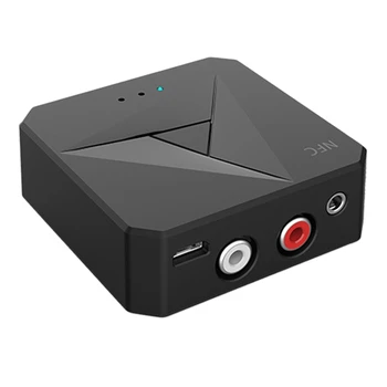 Bluetooth Transmitter Receiver 3.5mmAUX Car Speaker Receiver RCA Bluetooth Receiver NFC Bluetooth Adapter
Bluetooth Transmitter Receiver 3.5mmAUX Car Speaker Receiver RCA Bluetooth Receiver NFC Bluetooth Adapter