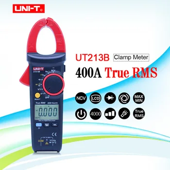 Digital Clamp Meters UNI-T UT213B True RMS AC 400A Multimeters Digital Multimeter Digital Clamp Meters
Digital Clamp Meters UNI-T UT213B True RMS AC 400A Multimeters Digital Multimeter Digital Clamp Meters
