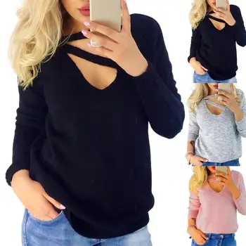 Fashion Women Solid Color Long Sleeve V Neck Front Bandage Pullover Knitwear Suitable for work school travel shopping daily wear
Fashion Women Solid Color Long Sleeve V Neck Front Bandage Pullover Knitwear Suitable for work school travel shopping daily wear