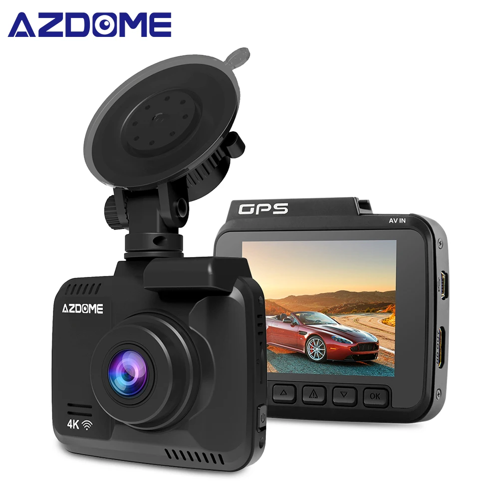 AZDOME GS63H 4K Built in GPS WiFi Car DVRs Recorder DashCam Dual Lens Vehicle 6/10 Meters Rearview Camera Camcorder Night Vision
AZDOME GS63H 4K Built in GPS WiFi Car DVRs Recorder DashCam Dual Lens Vehicle 6/10 Meters Rearview Camera Camcorder Night Vision