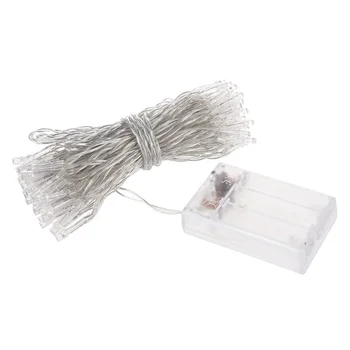 10M/33 Feet LED String Lights Battery Powered LED Fairy Lights for Wedding, Garden, Party, Home, Bedroom Decoration Lighting (Wa
10M/33 Feet LED String Lights Battery Powered LED Fairy Lights for Wedding, Garden, Party, Home, Bedroom Decoration Lighting (Wa