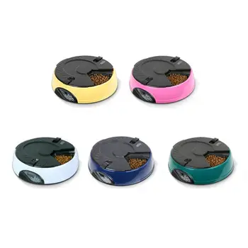 Automatic Pet Feeder Bowl for Cat or Dog Home Intuition 6 Meal Automatic Pet Feeder with Programmable Timer
Automatic Pet Feeder Bowl for Cat or Dog Home Intuition 6 Meal Automatic Pet Feeder with Programmable Timer
