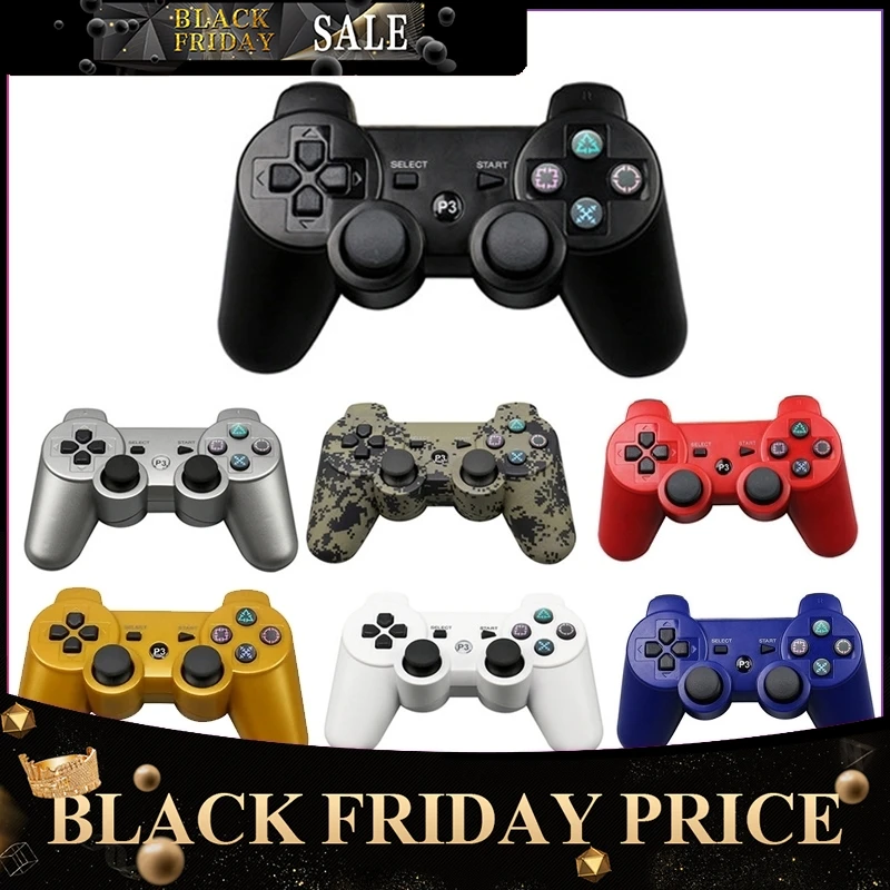 Wireless Bluetooth Remote Game Joypad For PS3 Controller Controler Gaming Console Joystick For Playstation 3 Console Gamepads
Wireless Bluetooth Remote Game Joypad For PS3 Controller Controler Gaming Console Joystick For Playstation 3 Console Gamepads