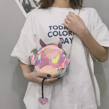 Small Handbags Ms. 2019 New Wave Personality Cute Shoulder Small Round Bag Laser Transparent PVC Chain Round Messenger Bag
Small Handbags Ms. 2019 New Wave Personality Cute Shoulder Small Round Bag Laser Transparent PVC Chain Round Messenger Bag