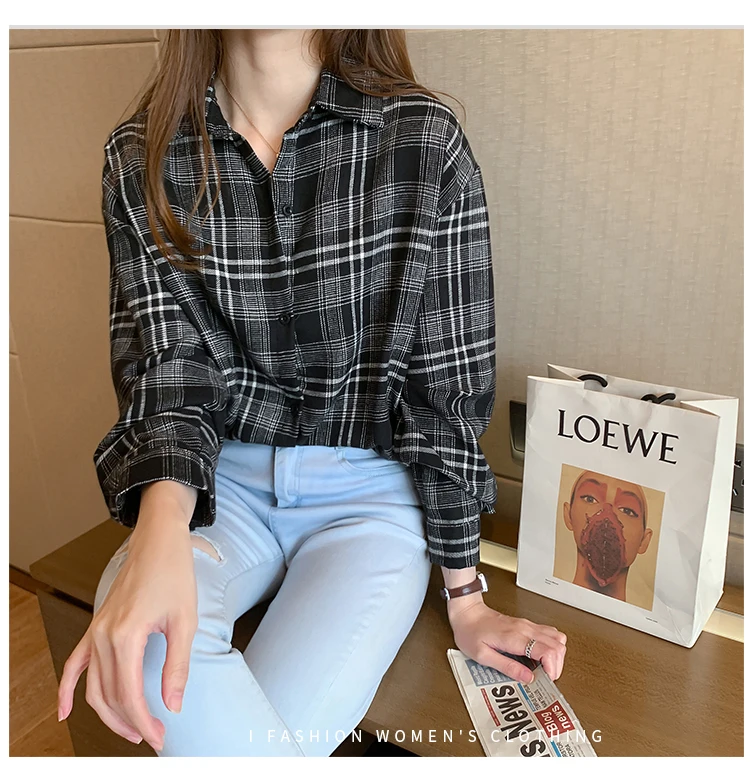 Loose Women Blouses Korean Style Fahion Woman Shirts Ladies Tops Button Up Casual Oversized Long Sleeve Shirt Plus Size Blusas Loose Women Blouses Korean Style Fahion Woman Shirts Ladies Tops Button Up Casual Oversized Long Sleeve Shirt Plus Size Blusas
