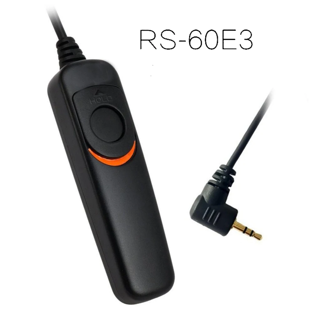 

RS-60E3 Remote Shutter Release camera remote Controller cord for Canon 500d 450d 700D 650D 550D 60D 600d G1X/G15/G12 1000d 1100d