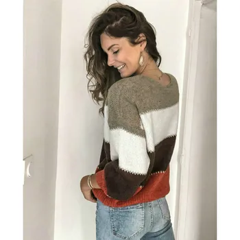 2019 New Arrival Autumn Winter Women Sweater Korean Style Long Sleeve Casual Pullover Slim One Neck Knitted Jumpers
2019 New Arrival Autumn Winter Women Sweater Korean Style Long Sleeve Casual Pullover Slim One Neck Knitted Jumpers