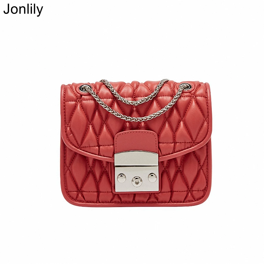 Jonlily Women Genuine Leather Small Box Diamond Lattice Shoulderbag Female Fashion Crossbody Messenger Bag Daily Purse -KG237
Jonlily Women Genuine Leather Small Box Diamond Lattice Shoulderbag Female Fashion Crossbody Messenger Bag Daily Purse -KG237