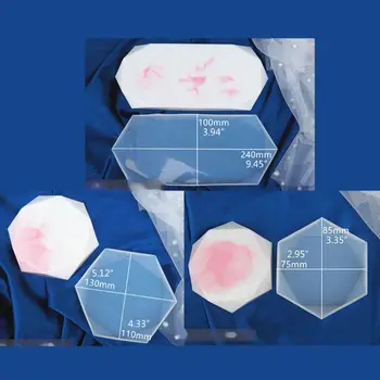 Faceted Rectangle Octagonal Coaster Oversized Resin Mold Jewelry Showcase Display Transparent Flexible Silicone Molds
Faceted Rectangle Octagonal Coaster Oversized Resin Mold Jewelry Showcase Display Transparent Flexible Silicone Molds