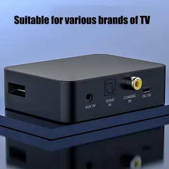 Bluetooth 5.0 Audio Receiver Transmitter AUX RCA Micro Stereo Speaker USB Adapters Music Wireless TV PC For Car Dongle L8N1
Bluetooth 5.0 Audio Receiver Transmitter AUX RCA Micro Stereo Speaker USB Adapters Music Wireless TV PC For Car Dongle L8N1