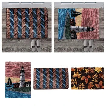 Latch Hook Kits DIY Crocheting Rug with Pattern Printed Canvas Carpet Home Room Decoration
Latch Hook Kits DIY Crocheting Rug with Pattern Printed Canvas Carpet Home Room Decoration