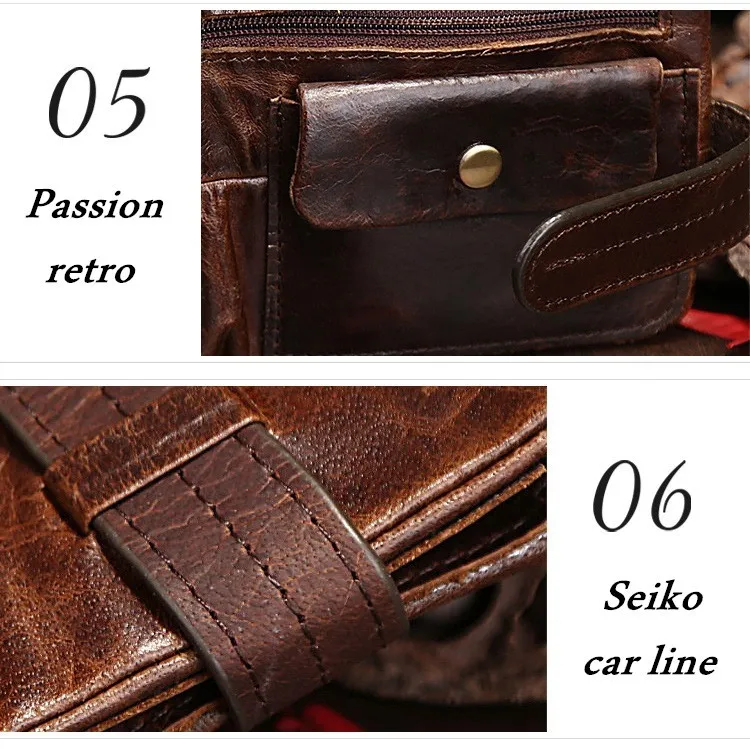 COWATHER hommes portefeuilles 100% TOP vache véritable luxe en cuir de haute qualité 2019 hommes sac à main vintage designer homme sac à main 519 COWATHER hommes portefeuilles 100% TOP vache véritable luxe en cuir de haute qualité 2019 hommes sac à main vintage designer homme sac à main 519
