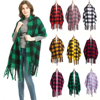 Designer Brand Women Cashmere Scarf Fashion Plaid Winter Scarves Ladies Shawls Wraps Warm Pashmina Wide Lattices Long Blanket
Designer Brand Women Cashmere Scarf Fashion Plaid Winter Scarves Ladies Shawls Wraps Warm Pashmina Wide Lattices Long Blanket