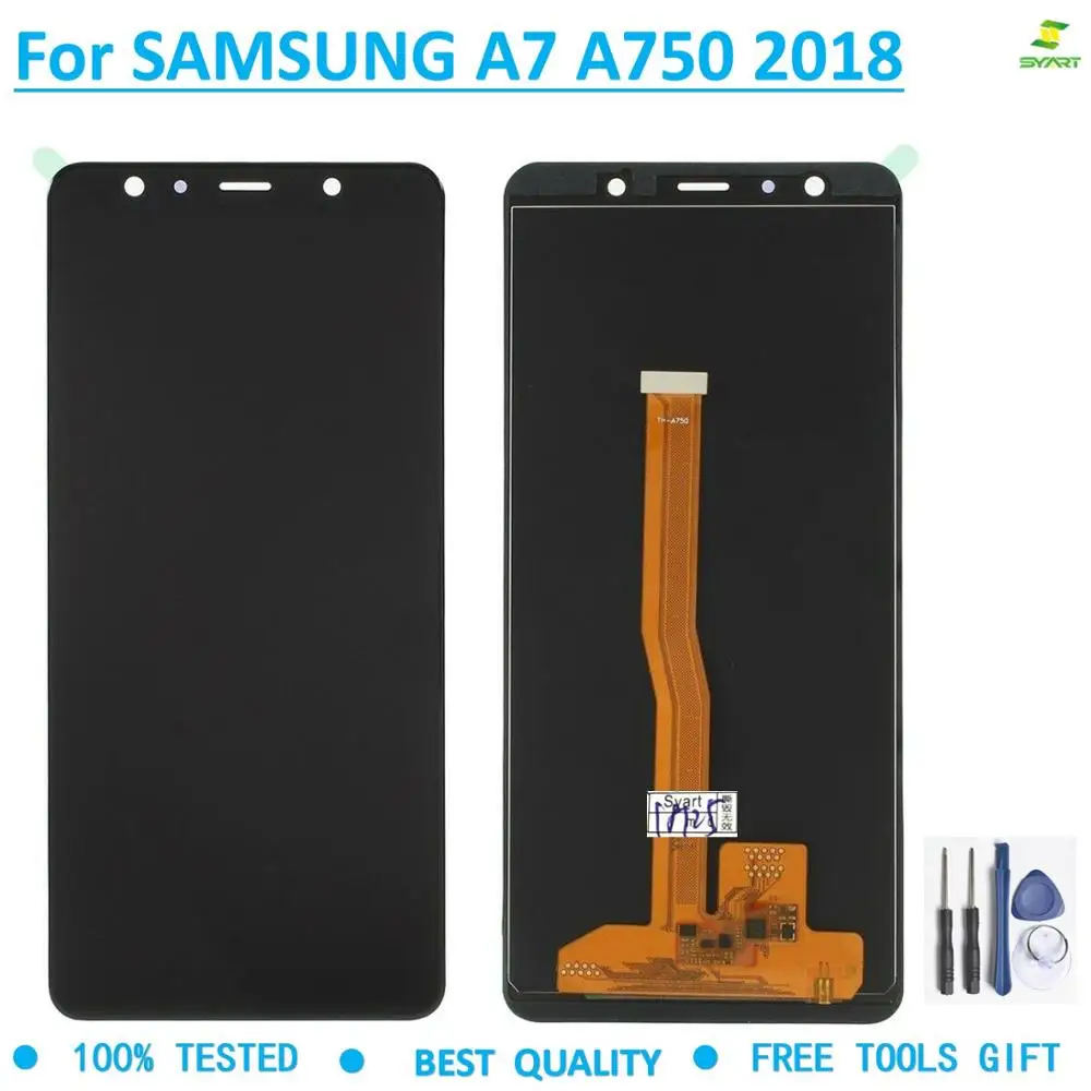 6.0 AMOLED LCD For Samsung A7(2018) LCD Display Touch Screen Digitizer Assembly for A750 SM-A750F A750F LCDS Replacement panel
6.0 AMOLED LCD For Samsung A7(2018) LCD Display Touch Screen Digitizer Assembly for A750 SM-A750F A750F LCDS Replacement panel