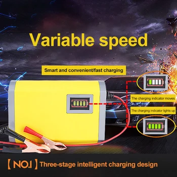 12V 6A Car Auto Battery Charger LED Display 220V EU US Smart Auto Motorcycle Car Charger For 12V 20AH/60AH/80A
12V 6A Car Auto Battery Charger LED Display 220V EU US Smart Auto Motorcycle Car Charger For 12V 20AH/60AH/80A