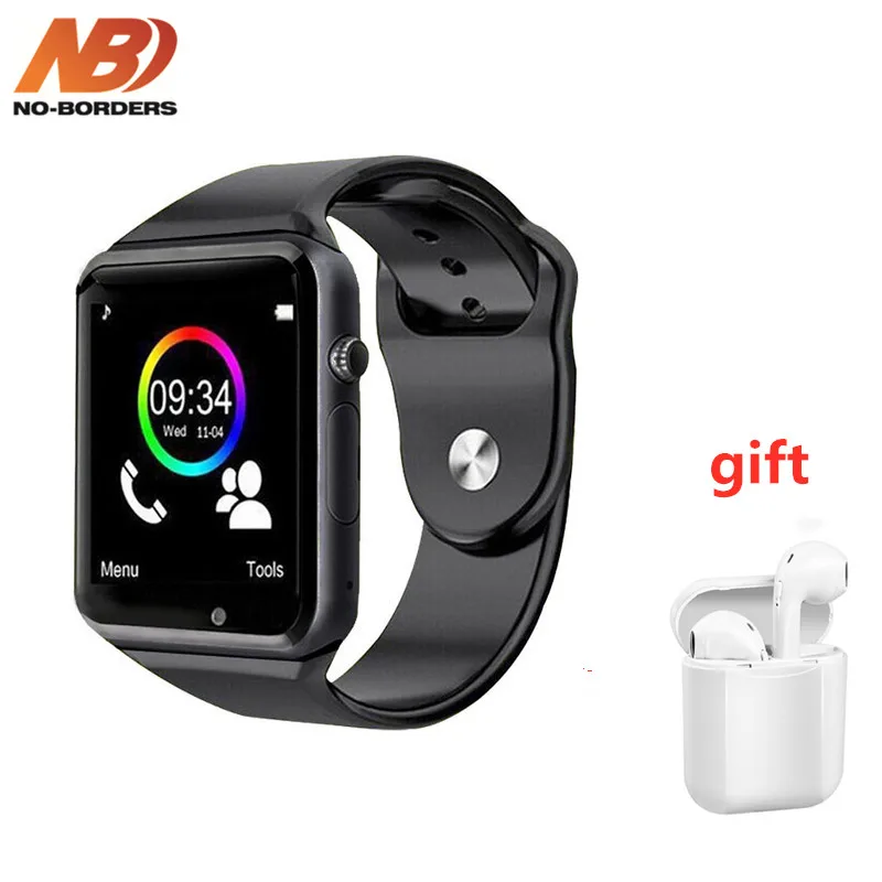 NO-BORDERS Drop shipping A1 WristWatch Bluetooth Smart Watch Sport Pedometer With SIM Camera Smartwatch for Android PK iwo 8 W34
NO-BORDERS Drop shipping A1 WristWatch Bluetooth Smart Watch Sport Pedometer With SIM Camera Smartwatch for Android PK iwo 8 W34