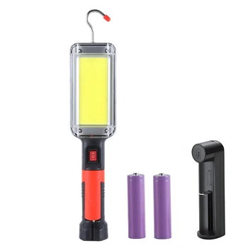 LED Work Lamp COB USB Rechargeable 7000 Lumen Handle Flashlight Hook Loop Magnet Portable Working Lantern Outdoor Glare Light
LED Work Lamp COB USB Rechargeable 7000 Lumen Handle Flashlight Hook Loop Magnet Portable Working Lantern Outdoor Glare Light