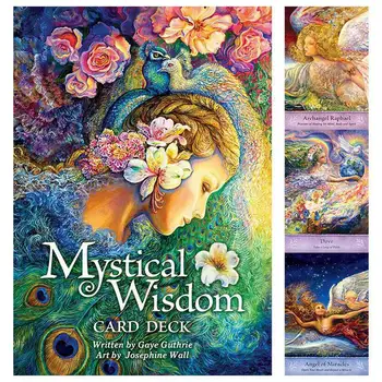 46pcs Tarot Cards Mystical Wisdom Oracle Card Tarot Deck Game For Friend Party Table Game Cards Dropshipping
46pcs Tarot Cards Mystical Wisdom Oracle Card Tarot Deck Game For Friend Party Table Game Cards Dropshipping