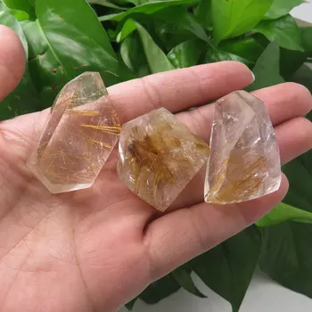 Fantastic 60g AAA Natural Golden Rutilated Quartz Crystal Wand Mineral Stone Reiki Healing Fengshui Small Pocket Stone 2020 Gift 
Fantastic 60g AAA Natural Golden Rutilated Quartz Crystal Wand Mineral Stone Reiki Healing Fengshui Small Pocket Stone 2020 Gift