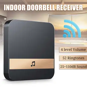Visual Wireless WiFi Smart Video Doorbell Chime Music Receiver Home Security Indoor Intercom Door Bell Receiver US AU EU
Visual Wireless WiFi Smart Video Doorbell Chime Music Receiver Home Security Indoor Intercom Door Bell Receiver US AU EU