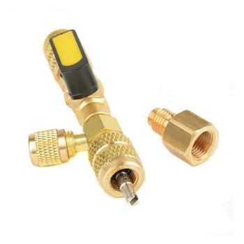 R22 Valve Core Brass Valve Core Replacement Part Thread Interface 230mm * 16mm
R22 Valve Core Brass Valve Core Replacement Part Thread Interface 230mm * 16mm