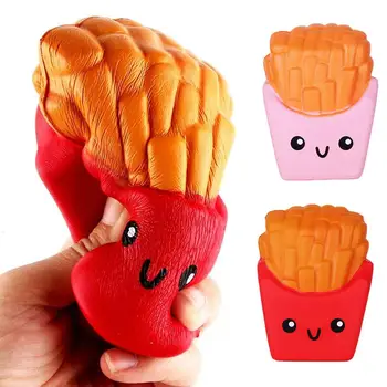 Antistress Elastic Environmentally French Fries Stress Reliever Kids Adult Squeeze Toys Gift
Antistress Elastic Environmentally French Fries Stress Reliever Kids Adult Squeeze Toys Gift