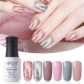 HNM Soak Off 6PCS Color Gel Nail Polish Set UV LED Nail Varnish Long Lasting Primer Salon Manicure 8ML Gift Set
HNM Soak Off 6PCS Color Gel Nail Polish Set UV LED Nail Varnish Long Lasting Primer Salon Manicure 8ML Gift Set