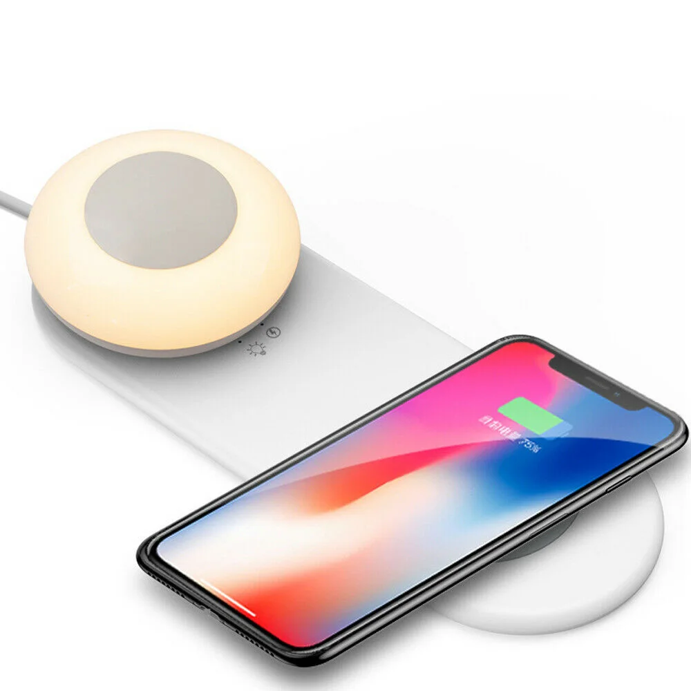 High Quality 2In1 Wireless Cellphone Charger LED Magnetic Night Lights Table Lamp Dimming Soft 3000K Light
High Quality 2In1 Wireless Cellphone Charger LED Magnetic Night Lights Table Lamp Dimming Soft 3000K Light