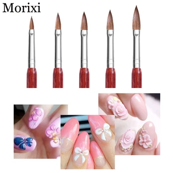 Nail art brush single one wine red color wooden and crystal handle 100% Siberian mink hair nail drawing brush tool MZ240
Nail art brush single one wine red color wooden and crystal handle 100% Siberian mink hair nail drawing brush tool MZ240
