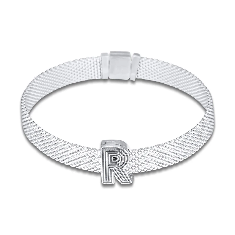 CKK Letter R Clip Charms 925 Original Fit Pandora Reflexions Bracelets Sterling Silver Charm Beads for Jewelry Making Bead
CKK Letter R Clip Charms 925 Original Fit Pandora Reflexions Bracelets Sterling Silver Charm Beads for Jewelry Making Bead
