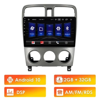 Eastereggs 2 din 2G+32G Android 10 RDS DSP Car Radio Multimedia Player Navigation GPS system For Subaru Forester 2004-2008
Eastereggs 2 din 2G+32G Android 10 RDS DSP Car Radio Multimedia Player Navigation GPS system For Subaru Forester 2004-2008