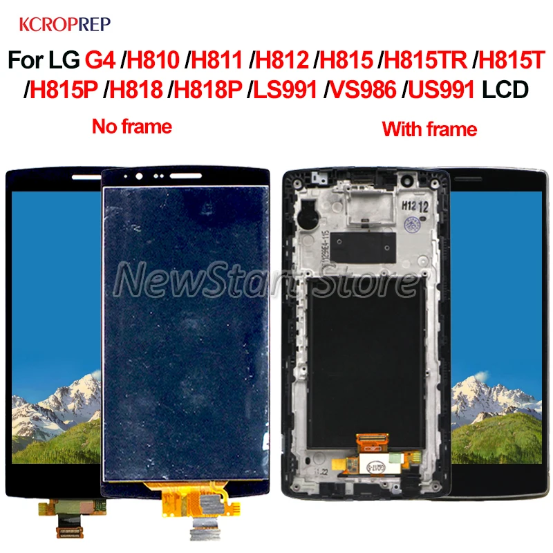 For LG G4 H810 H811 H815 H815T H818 H818P LS991 VS986 LCD Display Touch Screen Digitizer Assembly Replacement Accessory 5.5"
For LG G4 H810 H811 H815 H815T H818 H818P LS991 VS986 LCD Display Touch Screen Digitizer Assembly Replacement Accessory 5.5"