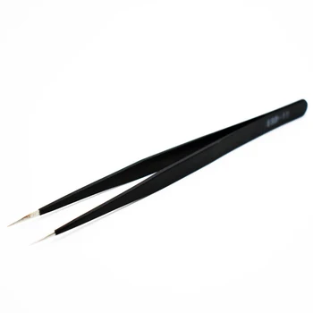 Anti-static Precision Tweezers Set Pinzas Pincet Stainless Steel ESD Tweezer Electronics Repair Tools
Anti-static Precision Tweezers Set Pinzas Pincet Stainless Steel ESD Tweezer Electronics Repair Tools