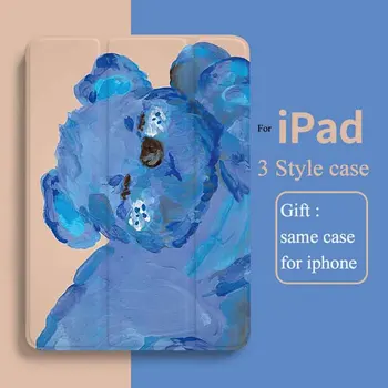 Lazy Blue Bear Smart Cover case For iPad Pro 9.7 6th 7th 11 air 10.5 12.9 10.2 Mini4 5 2019 Tablet Case with or no pencil holder
Lazy Blue Bear Smart Cover case For iPad Pro 9.7 6th 7th 11 air 10.5 12.9 10.2 Mini4 5 2019 Tablet Case with or no pencil holder