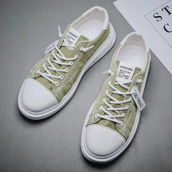 Men Shoes Casual Canvas Lightweight Lace Up Sneakers Breathable jogging Skateboard Men Flats Slip Shoes Male Footwear NanX201 
Men Shoes Casual Canvas Lightweight Lace Up Sneakers Breathable jogging Skateboard Men Flats Slip Shoes Male Footwear NanX201