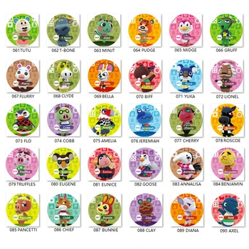 Animal Crossing Card Amiibo Card Work for NS Games Series 1 (061 to 090)