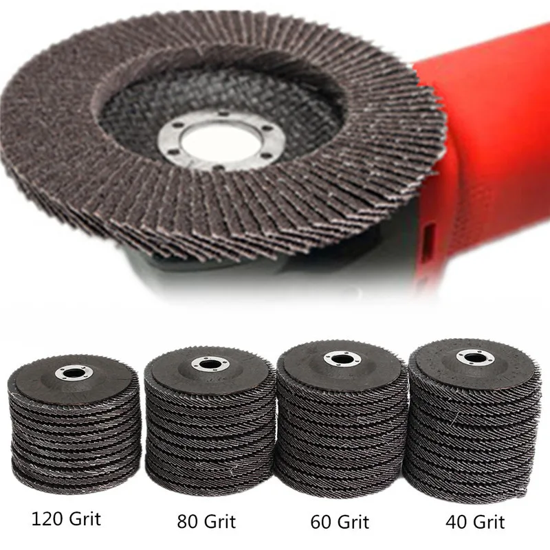 10 шт. угловые шлифовальные диски 4 дюйма 100 мм 40 60 80 120 Грит | Инструменты