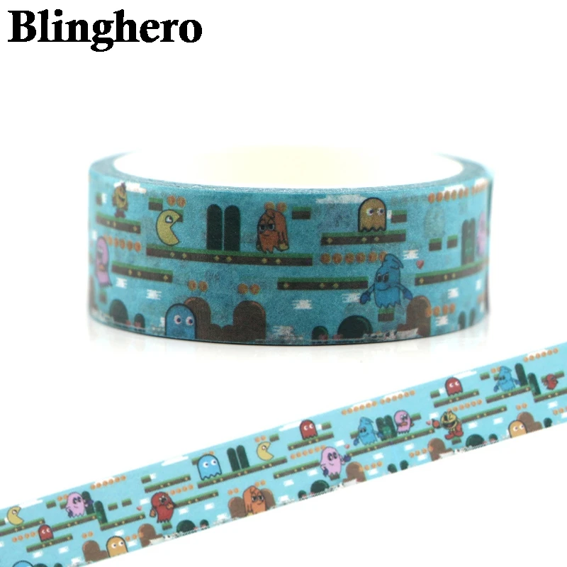 CA128 Pac-Man Washi Tapes DIY Painting paper Masking tape Decorative Adhesive Tapes Scrapbooking Stationery Stickers
CA128 Pac-Man Washi Tapes DIY Painting paper Masking tape Decorative Adhesive Tapes Scrapbooking Stationery Stickers