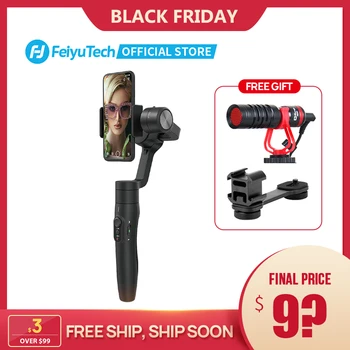 FeiyuTech Feiyu Vimble 2s Handheld Stabilizer Smartphone Gimbal with 180mm Extension Pole for iPhone X Xs 8 7 XIAOMI Samsung
FeiyuTech Feiyu Vimble 2s Handheld Stabilizer Smartphone Gimbal with 180mm Extension Pole for iPhone X Xs 8 7 XIAOMI Samsung