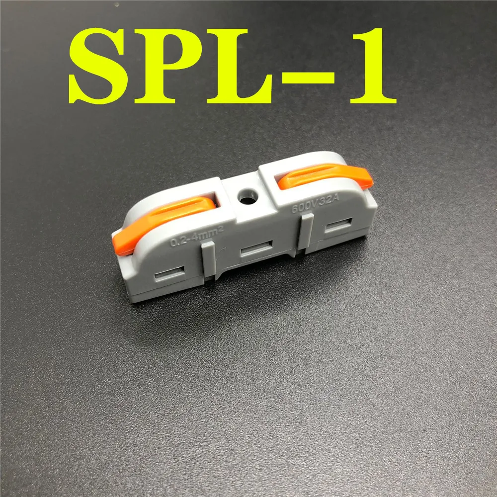 Connector Mini Fast Wire 10pcs SPL-1 2 3 PCT-212 Universal Wiring Cable Connector Push-in Conductor Terminal Block DIY YOU
Connector Mini Fast Wire 10pcs SPL-1 2 3 PCT-212 Universal Wiring Cable Connector Push-in Conductor Terminal Block DIY YOU