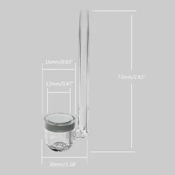 Aquarium CO2 System Bubble Diffuser U Shaped Atomizer Arcylic Tube with Suction 40JA
Aquarium CO2 System Bubble Diffuser U Shaped Atomizer Arcylic Tube with Suction 40JA