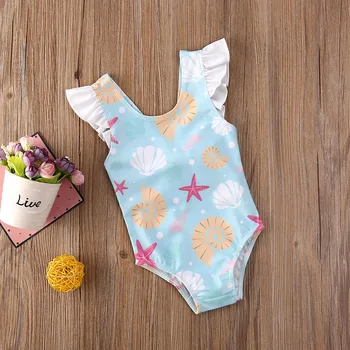 0-3Y Infant Kids Baby Girl One Piece Swimsuit Flowers Print Ruffles Sleeve Bow Swimwear Beach Bathing Suit
0-3Y Infant Kids Baby Girl One Piece Swimsuit Flowers Print Ruffles Sleeve Bow Swimwear Beach Bathing Suit